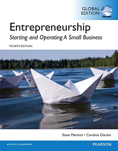 9781292097411: Entrepreneurship: Starting and Operating A Small Business, Global Edition