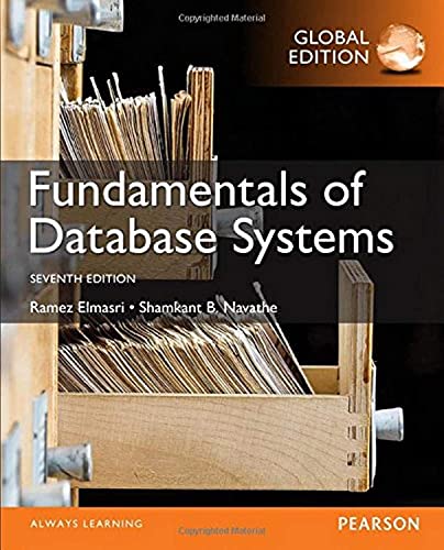 9781292097619: Fundamentals of Database Systems, Global Edition