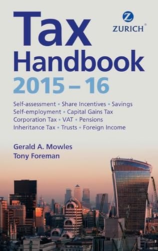 9781292098784: Zurich Tax Handbook 2015-16