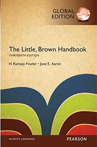 Beispielbild fr The Little, Brown Handbook, Global Edition zum Verkauf von Reuseabook