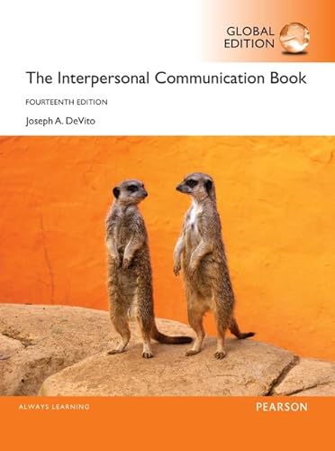 Stock image for Interpersonal Communication Book, Global Edition (Paperback) for sale by Grand Eagle Retail