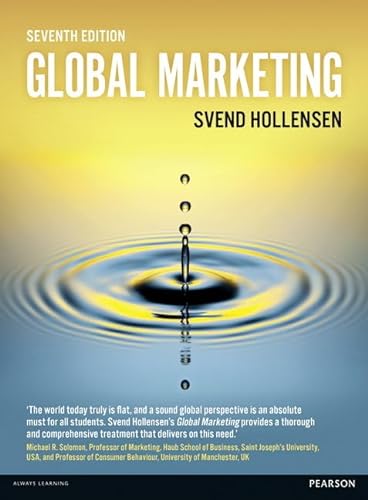 Stock image for Global Marketing for sale by Reliant Bookstore