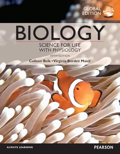 Stock image for Biology: Science For Life With Physiology Global Edition for sale by GreatBookPricesUK