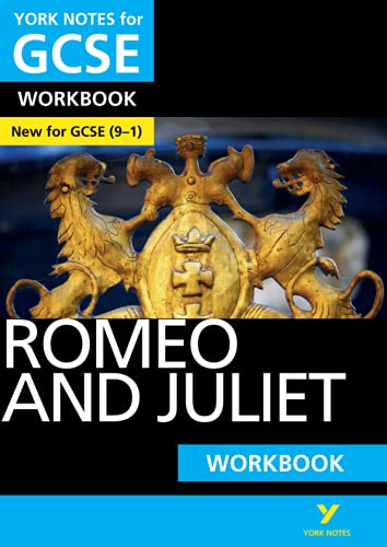 Beispielbild fr Romeo and Juliet: York Notes for GCSE Workbook the Ideal Way to Catch Up, Test Your Knowledge and Feel Ready for and 2023 and 2024 Exams and Assessments zum Verkauf von Blackwell's