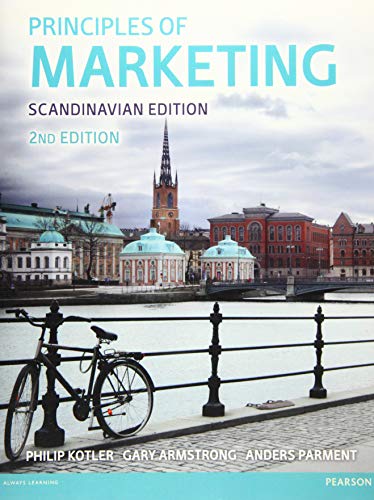 Beispielbild fr Principles of Marketing Scandinavian Edition zum Verkauf von Herons' Nest Books