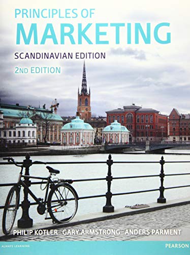 Imagen de archivo de Principles of Marketing Scandinavian Edition a la venta por Herons' Nest Books