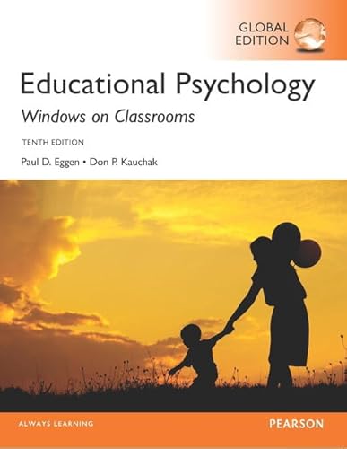 9781292107561: Educational Psychology: Windows on Classrooms, Global Edition