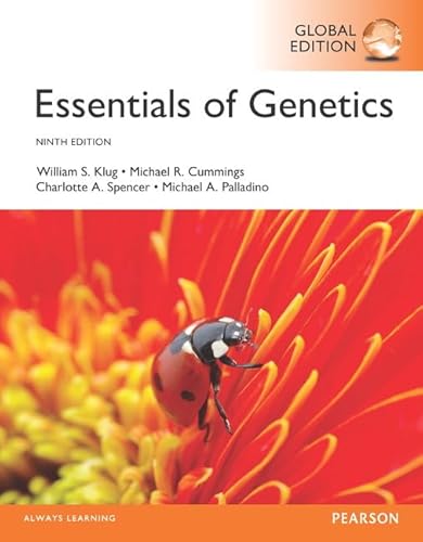 Beispielbild fr Essentials of Genetics (Global Edition) zum Verkauf von Anybook.com