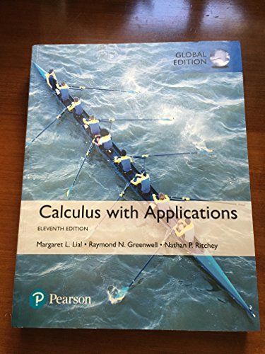 Beispielbild fr Calculus with Applications, Global Edition zum Verkauf von Better World Books
