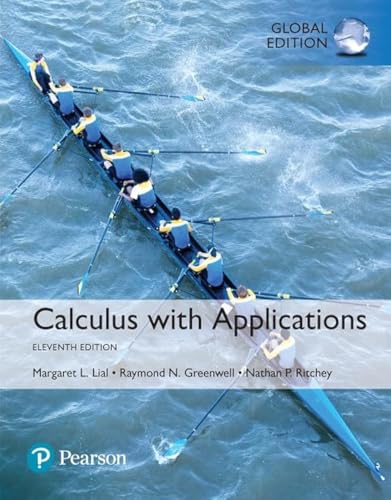 9781292109077: Calculus with Applications with MyMathLab, Global Edition