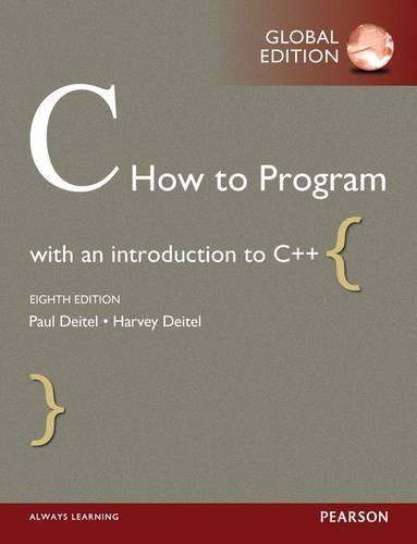 9781292111087: C How to Program with MyProgrammingLab, Global Edition