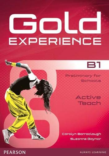 Imagen de archivo de Gold Experience B1 Active Teach a la venta por Ria Christie Collections