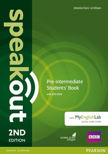 9781292114392: Speakout Pre-Intermediate 2nd Edition Students' Book for DVD-ROM and MyEnglishLab Pack