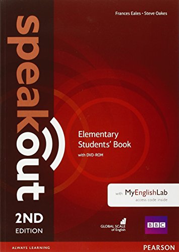 9781292115931: Speakout Elementary 2nd Edition Students' Book with DVD-ROM and MyEnglishLab Access Code Pack