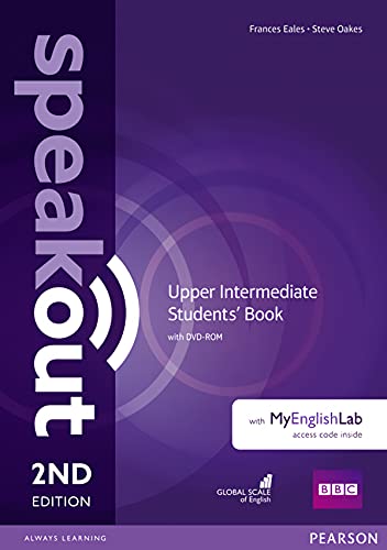 Stock image for Speakout Upper Intermediate 2nd Edition Students' Book with DVD-ROM andMyEnglishLab Access Code Pack for sale by Books Books Books