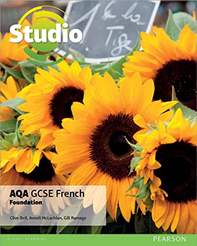 Imagen de archivo de Studio AQA GCSE French Foundation Student Book a la venta por AwesomeBooks