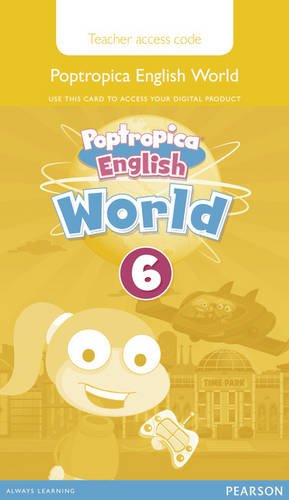 9781292121437: Poptropica English American Edition 6 Teacher's Edition Online World Access Card