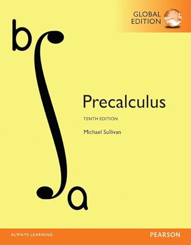 9781292121895: Precalculus + MyLab Mathematics with Pearson eText, Global Edition