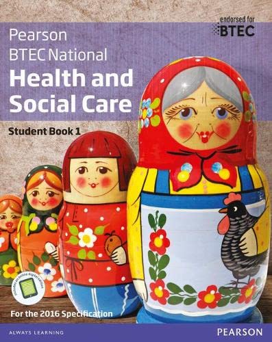 Beispielbild fr BTEC Nationals Health and Social Care: Student Book 1 + Activebook: For the 2016 Specifications (BTEC Nationals Health and Social Care 2016) zum Verkauf von Monster Bookshop