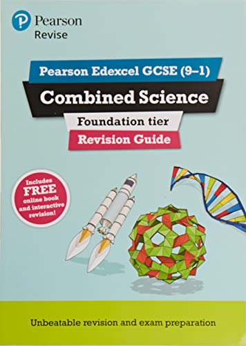 Beispielbild fr Pearson REVISE Edexcel GCSE (9-1) Combined Science Foundation Revision Guide: For 2024 and 2025 assessments and exams - incl. free online edition: for . and exams (Revise Edexcel GCSE Science 16) zum Verkauf von WorldofBooks