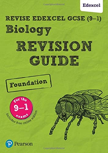 Stock image for Revise Edexcel GCSE (9-1) Biology Foundation Revision Guide: (with free online edition) (Revise Edexcel GCSE Science 16) for sale by Greener Books