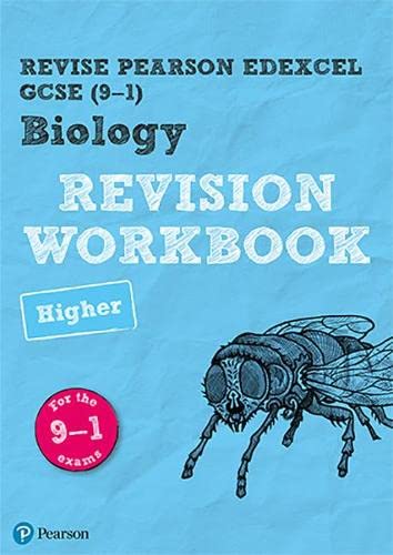 Stock image for Pearson REVISE Edexcel GCSE (9-1) Biology Higher Revision Workbook: for 2024 and 2025 Assessments and Exams (Revise Edexcel GCSE Science 16) for sale by Better World Books