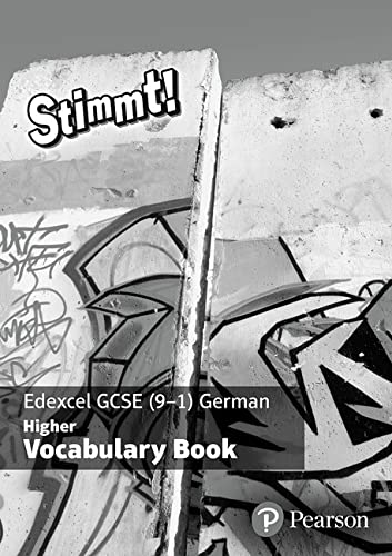 Stock image for Stimmt! Edexcel GCSE German Higher Vocab Book (pack of 8) for sale by Monster Bookshop