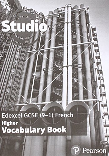 Stock image for Studio Edexcel GCSE French Higher Vocab Book (Pack of 8) for sale by Blackwell's