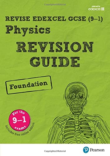 Beispielbild fr Pearson REVISE Edexcel GCSE Physics Foundation Revision Guide inc online edition and quizzes - 2023 and 2024 exams: for home learning, 2022 and 2023 . and exams (Revise Edexcel GCSE Science 16) zum Verkauf von WorldofBooks