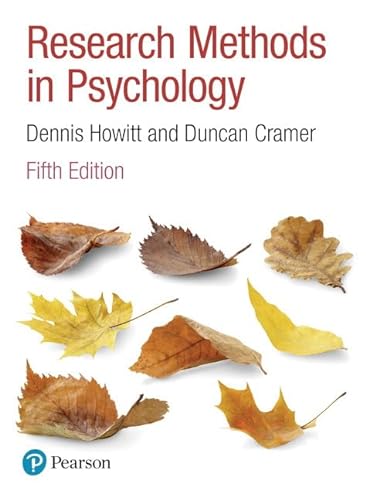 9781292134277: Research Methods in Psychology