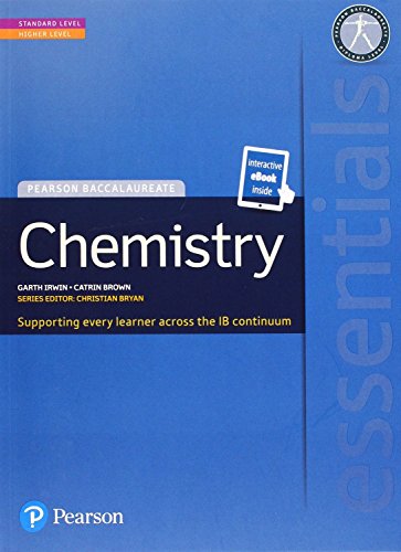 Stock image for Pearson Bacc Ess: Chemistry bundle for sale by Books Unplugged