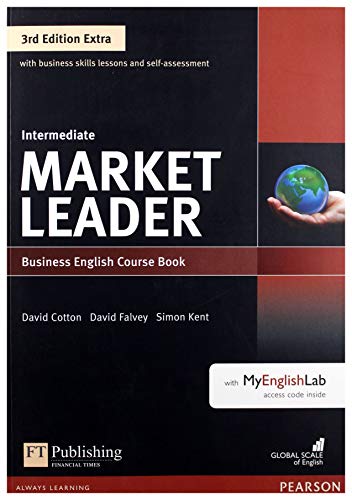 Imagen de archivo de Market Leader Extra Intermediate Coursebook and MyEnglishLab Pin Pack a la venta por Reuseabook