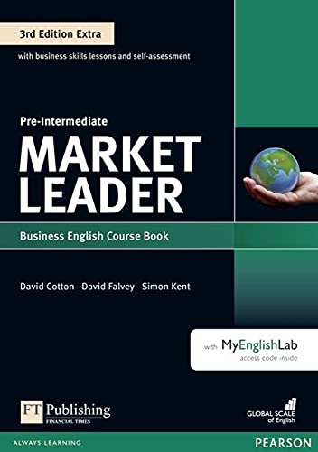 Stock image for Market Leader Extra Pre-Intermediate Coursebook with DVD-ROM and MyEnglishLab Pack for sale by medimops