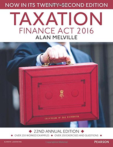 9781292139104: Taxation: Finance Act 2016