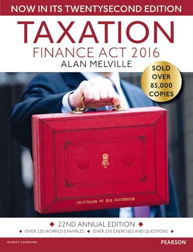 9781292139104: Taxation: Finance Act 2016