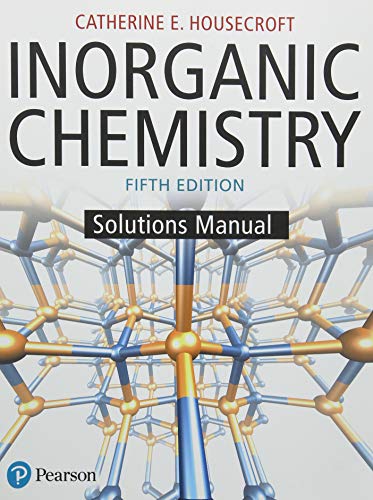 Beispielbild fr Student Solutions Manual for Inorganic Chemistry zum Verkauf von HPB-Red