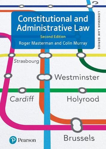 9781292144252: Constitutional and Administrative Law