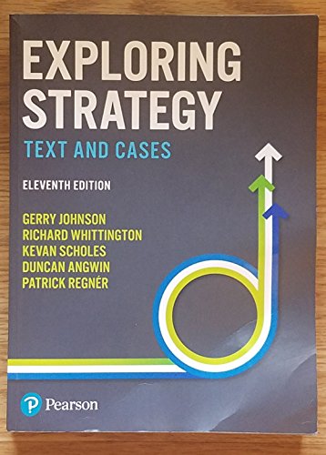 Stock image for Exploring Strategy: Text and Cases (11th Edition) for sale by Wizard Books