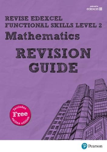 Stock image for Pearson REVISE Edexcel Functional Skills Maths Level 2 Revision Guide: for home learning (Revise Functional Skills) for sale by WorldofBooks