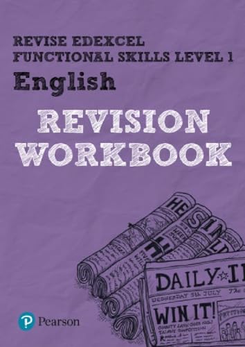 Stock image for Revise Edexcel Functional Skills Level 1 English Revision Workbook: for home learning (Revise Functional Skills) for sale by WorldofBooks