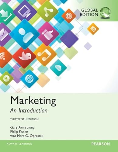 Beispielbild fr Marketing: An Introduction, Global Edition zum Verkauf von Greenway