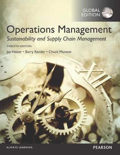 9781292148748: Operations Management: Sustainability and Supply Chain Management plus MyOMLab with Pearson eText, Global Edition