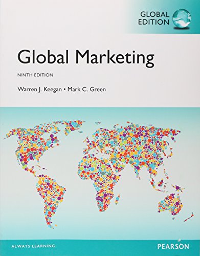 Imagen de archivo de Global Marketing a la venta por medimops