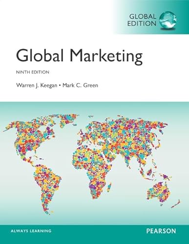 Stock image for Access Card - MyMarketingLab with Pearson eText for Global Marketing, Global Edition for sale by Phatpocket Limited