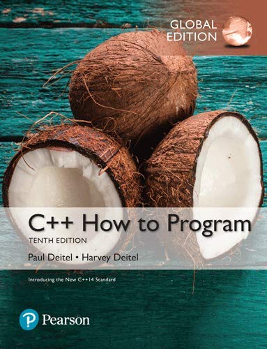 9781292153346: C++ How to Program (Early Objects Version), Global Edition