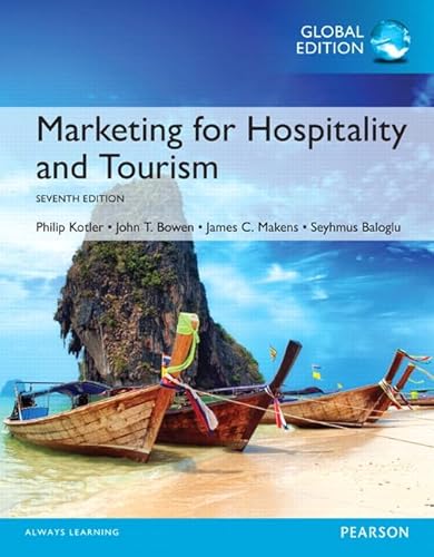 9781292156156: Marketing for Hospitality and Tourism, Global Edition