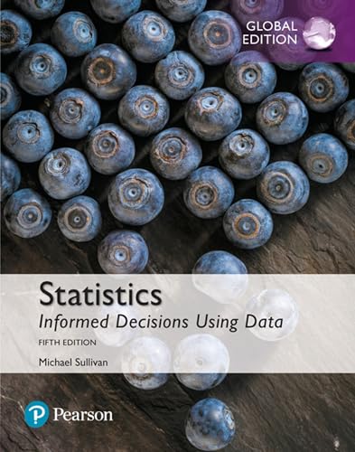 9781292157115: Statistics: Informed Decisions Using Data, Global Edition