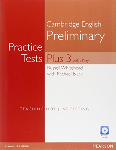 Imagen de archivo de Practice Tests Plus PET 3 with Key and Multi-ROM/Audio CD Pack a la venta por medimops