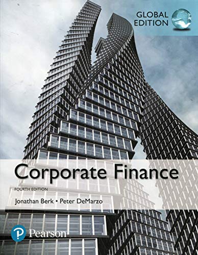 Imagen de archivo de Corporate Finance, Global Edition a la venta por AwesomeBooks