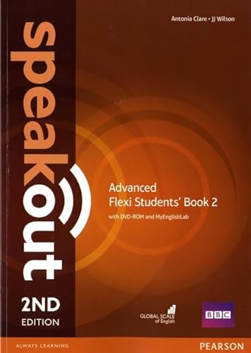 Imagen de archivo de Speakout Advanced Flexi Students' Book 2 with MyEnglishLab Pack a la venta por Revaluation Books